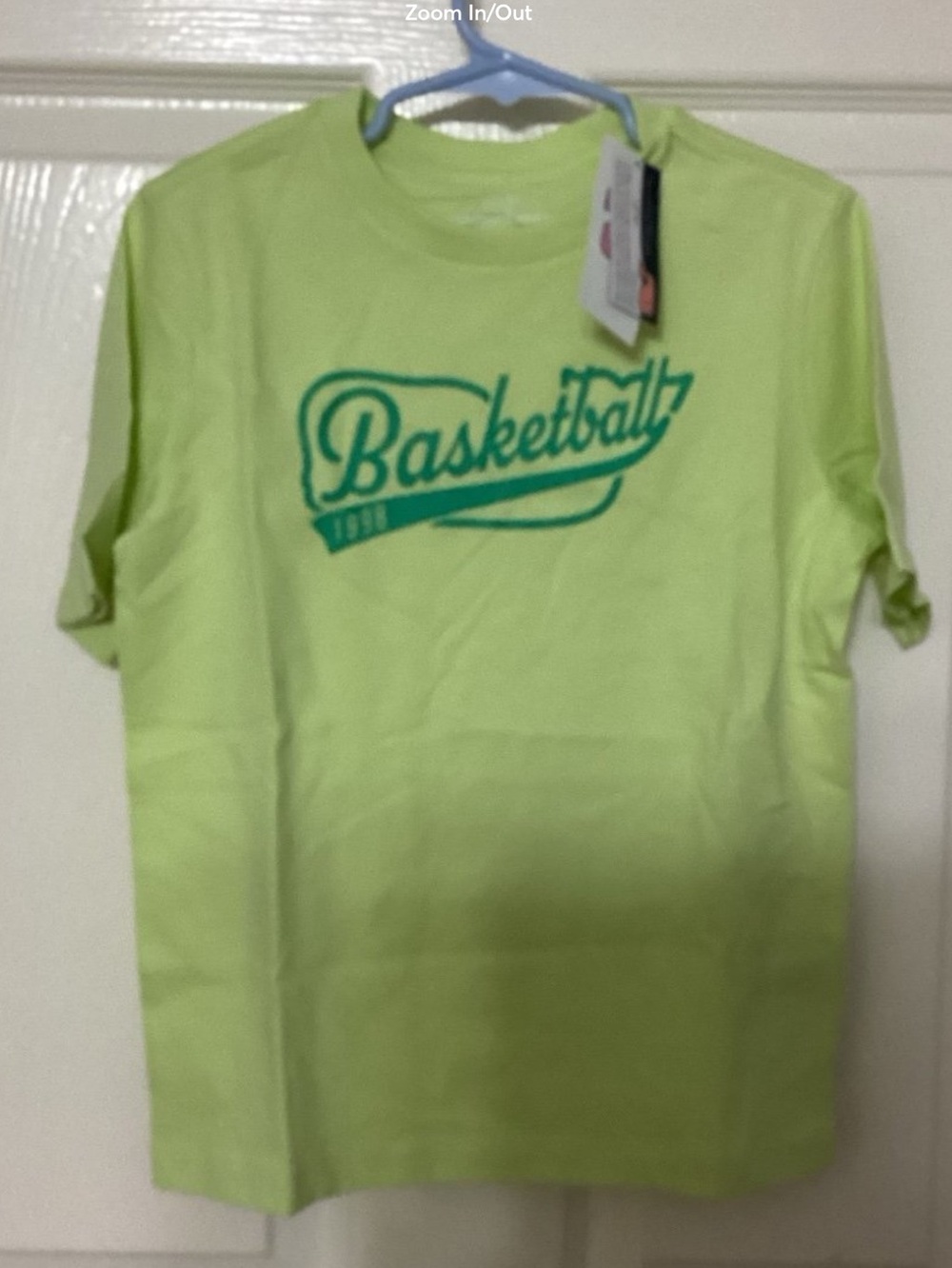 Vineyard Vines Agave Varsity Basketball Boys 6 Short Sleeve Tee
